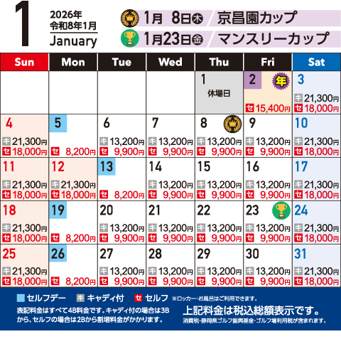 1月